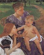 Mary Cassatt Family oil painting on canvas